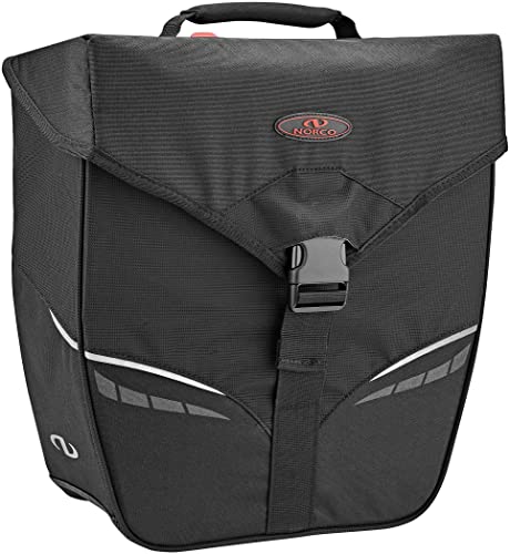 Norco Unisex – Erwachsene Orlando Ks Gepäckträgertasche, schwarz, 13 Liter von Norco