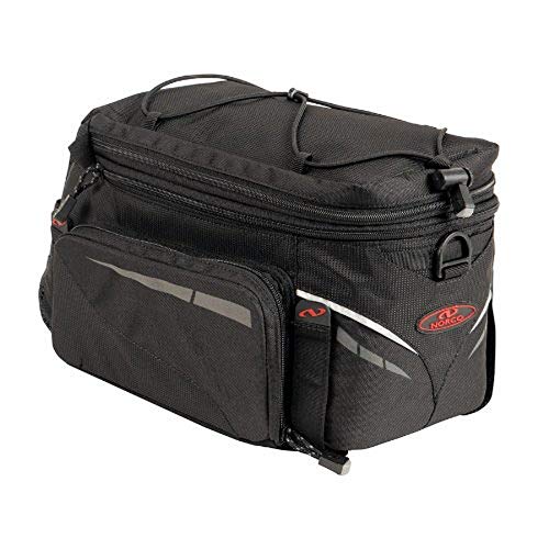 Norco 0249AS Fahrradtasche Canmore Gepäckträgertasche, Schwarz, 34 x 20 x 21 cm, 8.5 Liter Norco 0249AS Fahrradtasche Canmore Gepäckträgertasche, Schwarz, 34 x 20 x 21 cm, 8.5 Liter von Norco