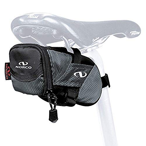 Norco Fahrradtasche Ottawa MTB Satteltasche Midi, Schwarz, 9 x 8 x 16 cm, 0.5 Liter von Norco