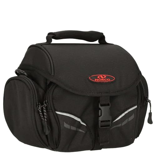 Norco Unisex – Erwachsene Ohio Lenkertasche, Schwarz, One Size Norco Unisex – Erwachsene Ohio Lenkertasche, Schwarz, One Size von Norco