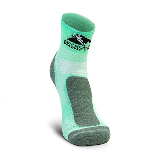 Nordhorn Laufsocken Herren und Damen Sportsocken Atmungsaktiv für Laufen, Joggen, Fitness (Aquamarin, 38-40) von Nordhorn