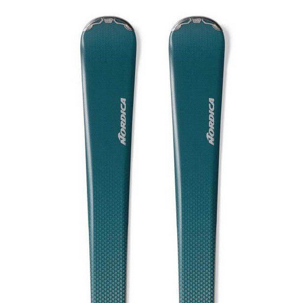 Nordica Belle 75+tp2 Compact 10 Fdt Alpine Skis Pack Blau 150 von Nordica