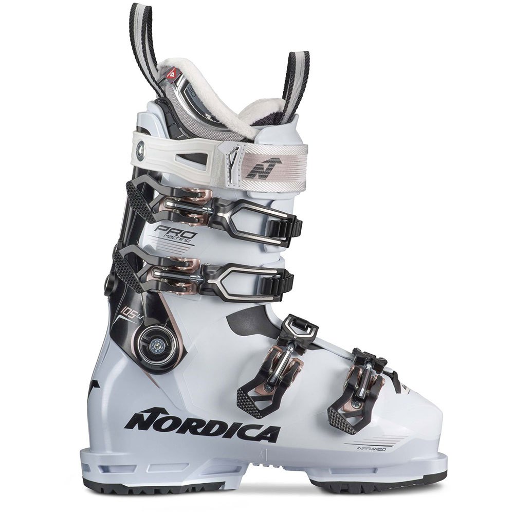 Nordica Pro Machine 105 W Gw Alpine Ski Boots Grau 24.5 von Nordica
