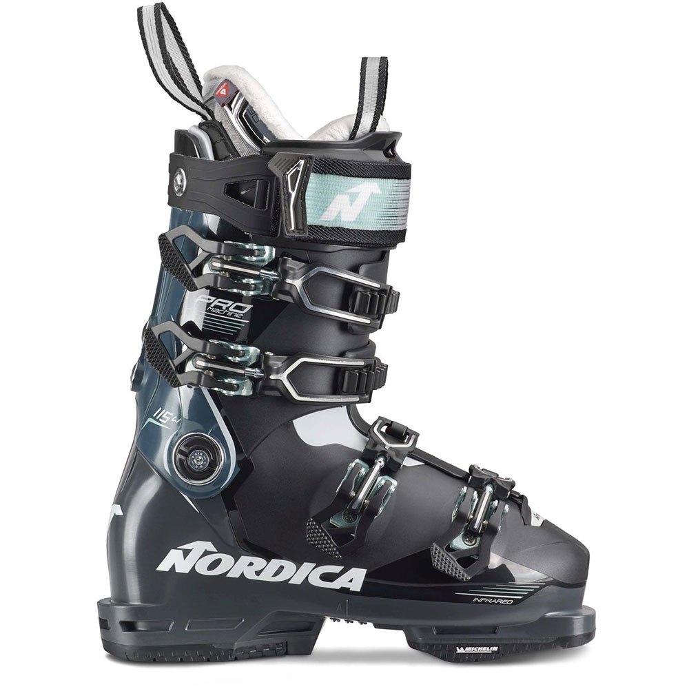Nordica Pro Machine 115 W Gw Alpine Ski Boots Schwarz 25.0 von Nordica