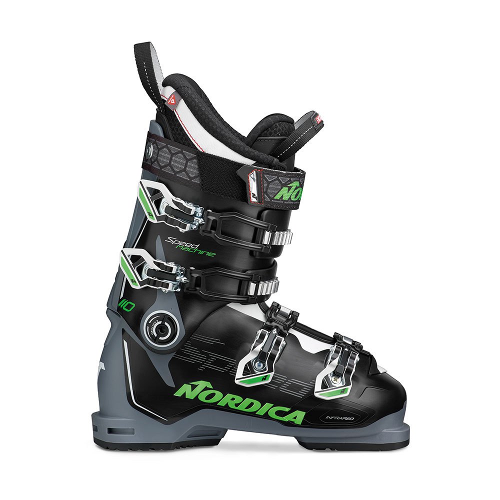 Nordica Speedmachine 110 Alpine Ski Boots Schwarz 30.0 von Nordica