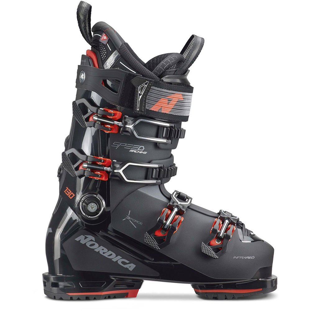 Nordica Speedmachine 3 130 Gw Alpine Ski Boots Schwarz 27.0 von Nordica