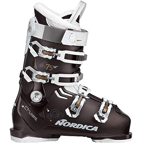 Nordica The Cruise 75 W Damen-Skistiefel 05065200-5R7 Black Pearl/White/Bronze Gr. 24 von Nordica