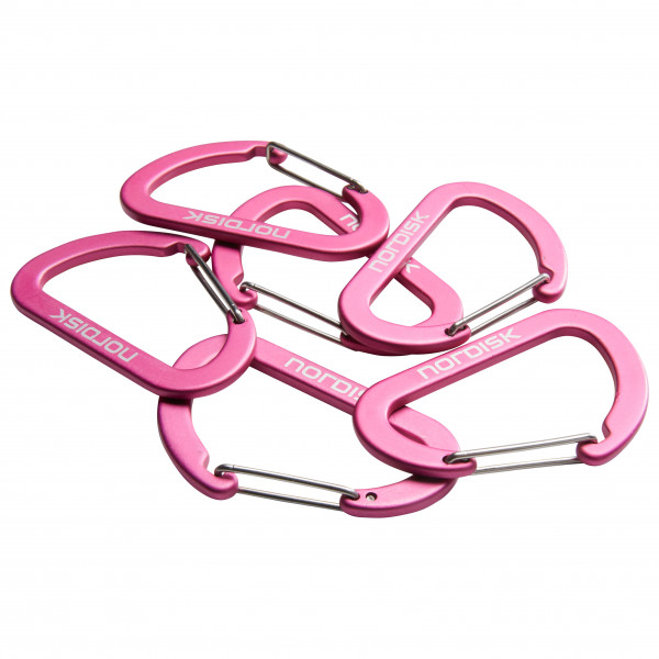 Nordisk - Large Hooks - Materialkarabiner Gr One Size cherry Nordisk - Large Hooks - Materialkarabiner Gr One Size cherry von Nordisk