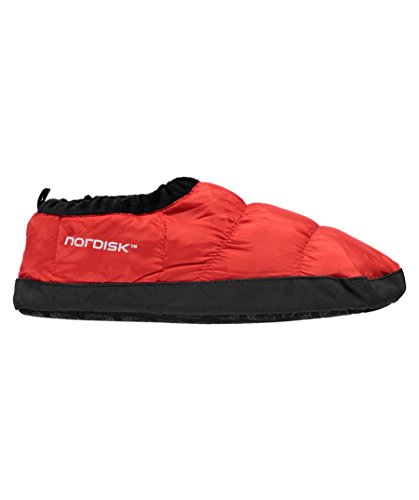 Nordisk Mos Down Shoes Daunenschuhe Schuhe, Ribbon Red Size S von Nordisk