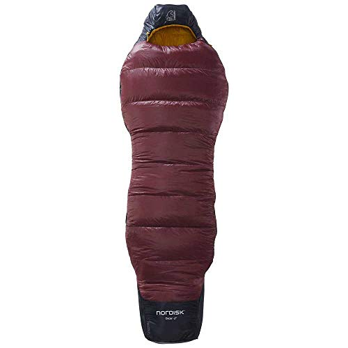 Nordisk Oscar -2° Curve Schlafsack M schwarz/rot von Nordisk