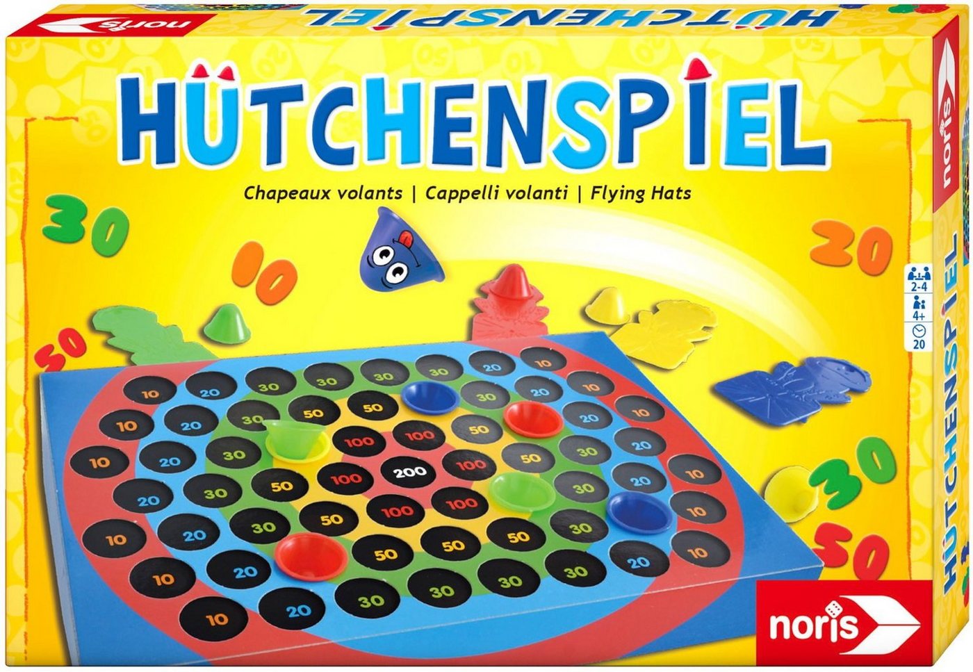 Noris Spiel Kinderspiel Geschicklichkeitsspiele Hütchenspiel 606049102 Noris Spiel Kinderspiel Geschicklichkeitsspiele Hütchenspiel 606049102 von Noris