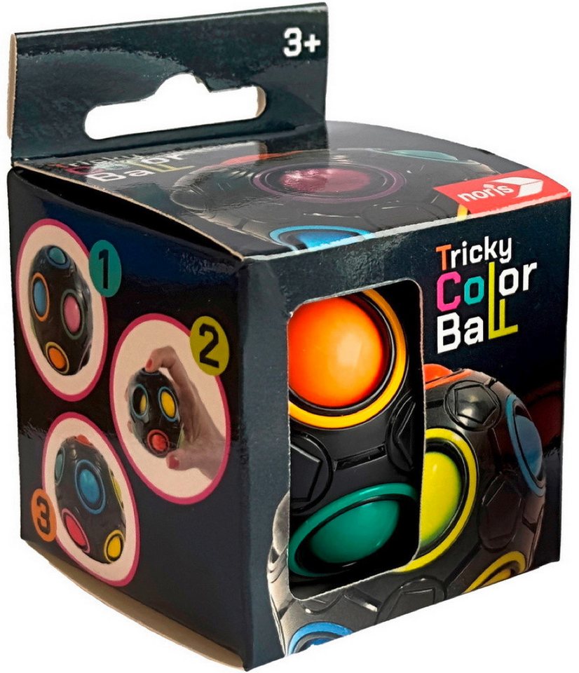 Noris Spiel Noris Kinderspiel Quizspiel Tricky Color Ball 606132082 von Noris