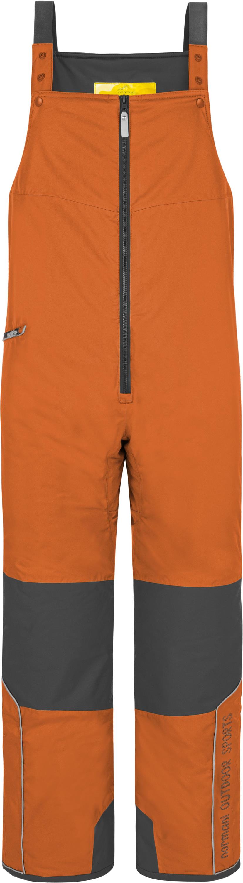 Normani, Herren, Skihosen, Kinder Winterhose mit Hosenträgern „Ulukhaktok“ - 9029 (110), Orange, 110 von Normani