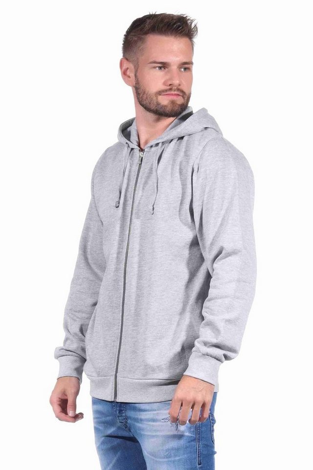 Normann Relaxanzug Herren Jacke mit Kapuze für Hausanzug, Sportanzug Oberteil von Normann