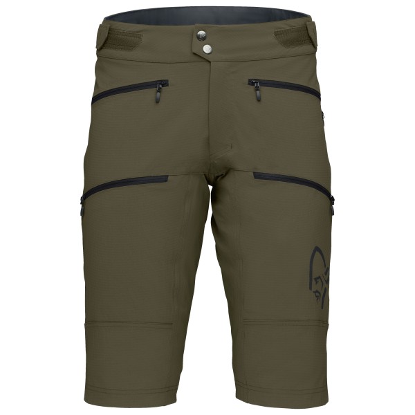 Norrøna - Fjørå Flex1 Heavy Duty Shorts - Radhose Gr L;M;S;XL grau/schwarz;oliv/braun von Norrøna