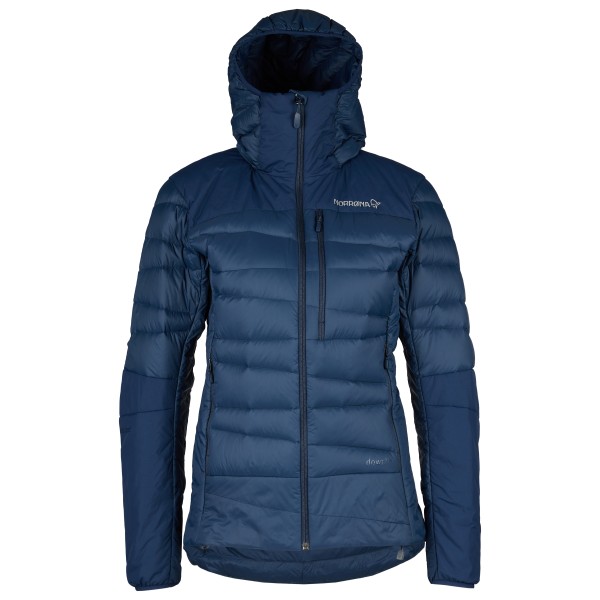 Norrøna - Women's Falketind Down750 Hood - Daunenjacke Gr S blau von Norrøna