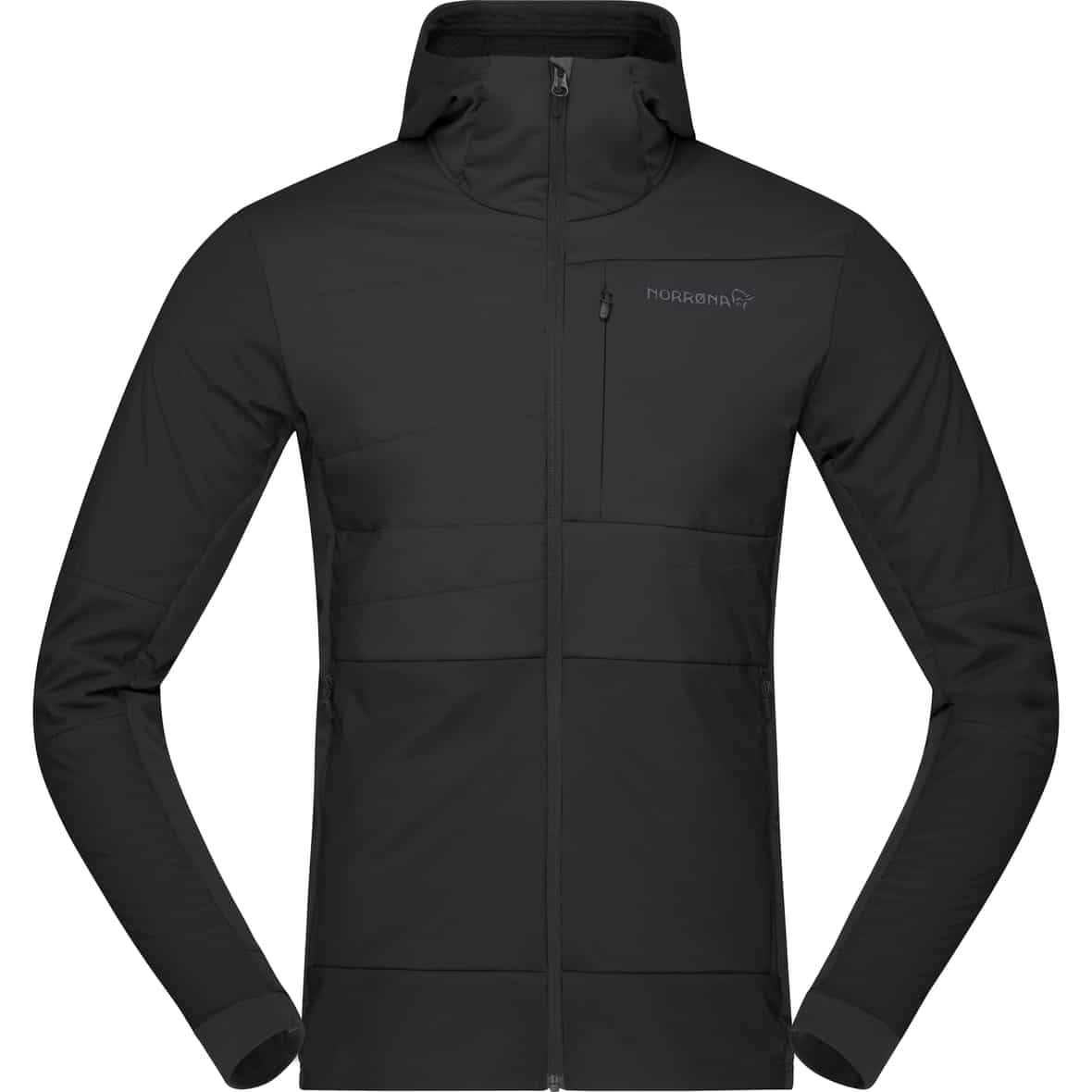 Norröna falketind Alpha90 insulated Zip Hood M's Herren (Schwarz XL Größe) z_old_Skibekleidung von Norröna