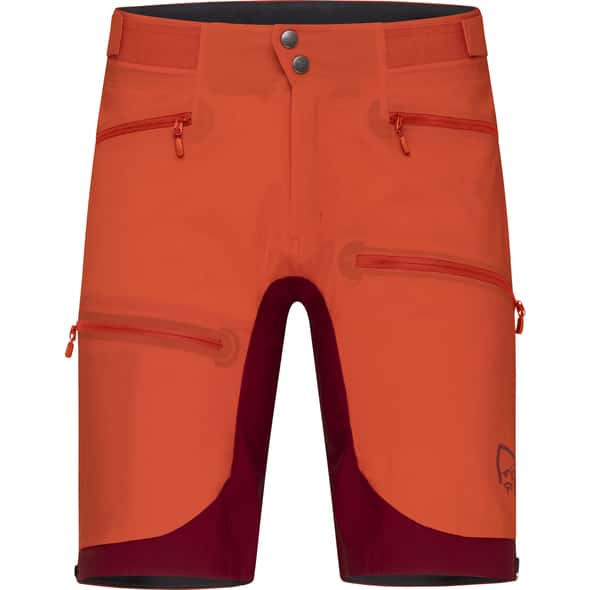 Norröna falketind flex1 tech Shorts M Herren (Orange XL ) Hochtourenhosen von Norröna