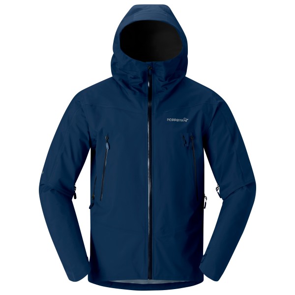 Norrøna - Falketind GORE-TEX Jacket - Regenjacke Gr M blau von Norrøna