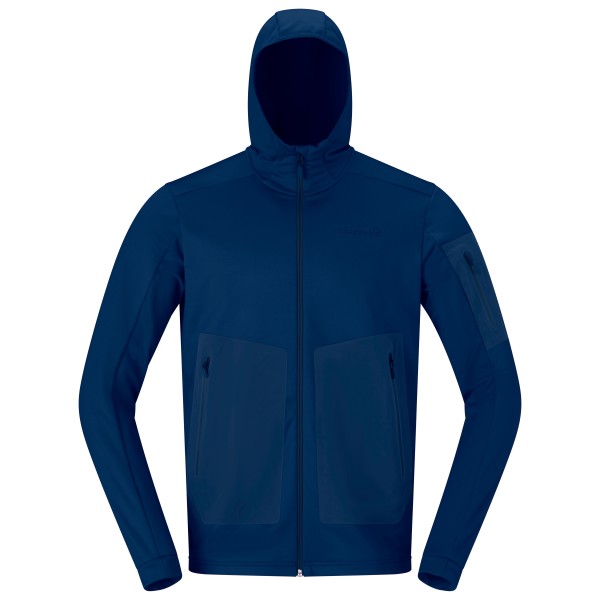 Norrøna - Falketind Warm2 Stretch Hood - Fleecejacke Gr L blau Norrøna - Falketind Warm2 Stretch Hood - Fleecejacke Gr L blau von Norrøna