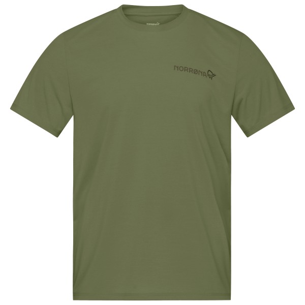 Norrøna - Femund Tech T-Shirt - Funktionsshirt Gr L oliv von Norrøna