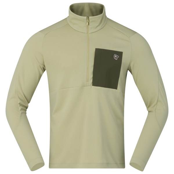 Norrøna - Femund Warm1 Half-Zip - Fleecepullover Gr L oliv/beige Norrøna - Femund Warm1 Half-Zip - Fleecepullover Gr L oliv/beige von Norrøna