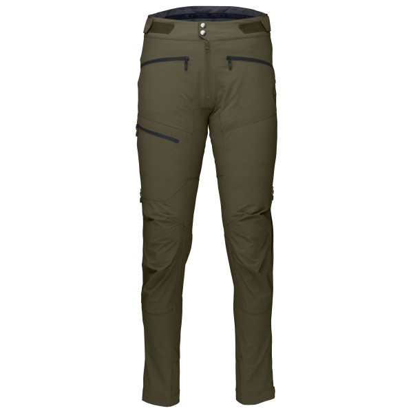 Norrøna - Fjørå Flex1 Pants - Radhose Gr S oliv von Norrøna