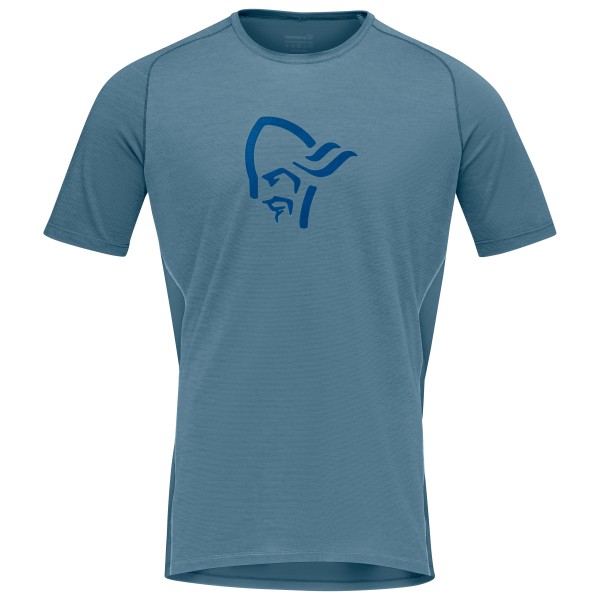 Norrøna - Fjørå Wool T-Shirt - Radtrikot Gr M blau Norrøna - Fjørå Wool T-Shirt - Radtrikot Gr M blau von Norrøna