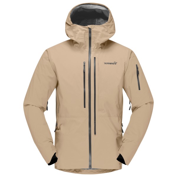 Norrøna - Lofoten GORE-TEX Pro Jacket - Skijacke Gr M beige von Norrøna