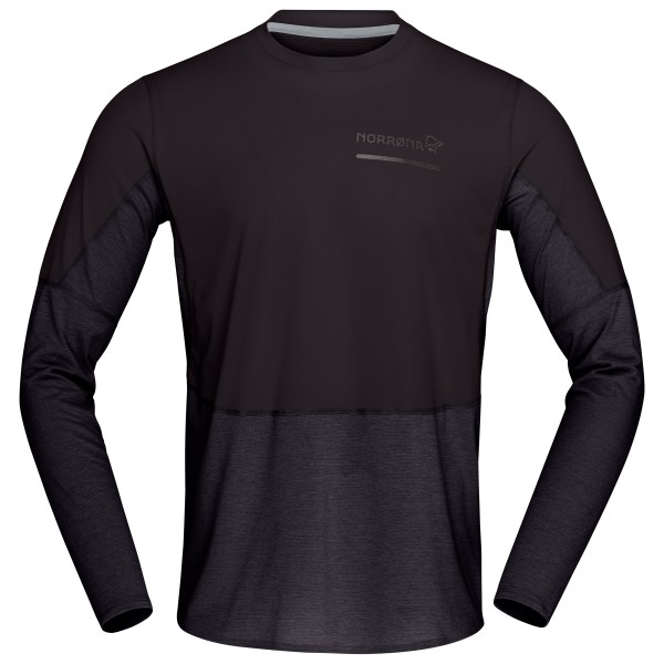 Norrøna - Senja Equaliser Lightweight Long Sleeve - Laufshirt Gr S schwarz Norrøna - Senja Equaliser Lightweight Long Sleeve - Laufshirt Gr S schwarz von Norrøna