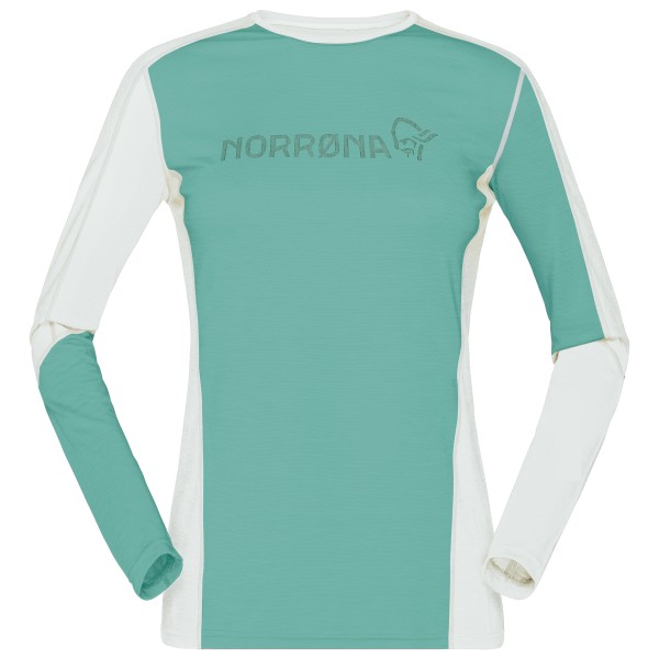 Norrøna - Women's Falketind Equaliser Merino Round Neck - Merinoshirt Gr XL türkis Norrøna - Women's Falketind Equaliser Merino Round Neck - Merinoshirt Gr XL türkis von Norrøna