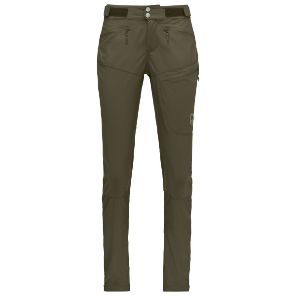 Norrøna - Women's Femund Flex1 Lightweight Pants - Trekkinghose Gr L braun/oliv von Norrøna