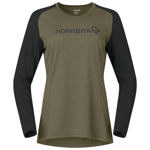 Norrøna - Women's Fjørå Equaliser Lightweight Long Sleeve - Radtrikot Gr L oliv Norrøna - Women's Fjørå Equaliser Lightweight Long Sleeve - Radtrikot Gr L oliv von Norrøna