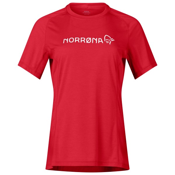 Norrøna - Women's Fjørå Equaliser Lightweight T-Shirt - Radtrikot Gr XS rot Norrøna - Women's Fjørå Equaliser Lightweight T-Shirt - Radtrikot Gr XS rot von Norrøna