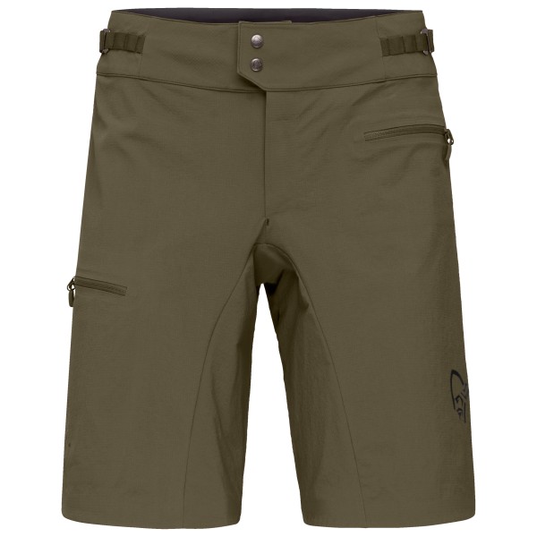 Norrøna - Women's Fjørå Flex1 Light Shorts - Radhose Gr L braun/oliv Norrøna - Women's Fjørå Flex1 Light Shorts - Radhose Gr L braun/oliv von Norrøna