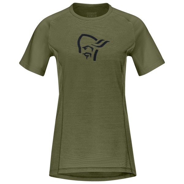 Norrøna - Women's Fjørå Wool T-Shirt - Radtrikot Gr M oliv Norrøna - Women's Fjørå Wool T-Shirt - Radtrikot Gr M oliv von Norrøna