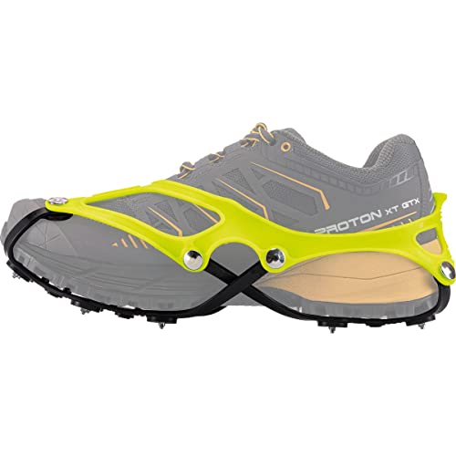 Nortec Steigeisen Corsa Made in Italy für Snow Running und Urban Winter Running Winter auf EIS und Schnee, Micro Steigeisen für Laufschuhe mit Tasche (L) von Nortec