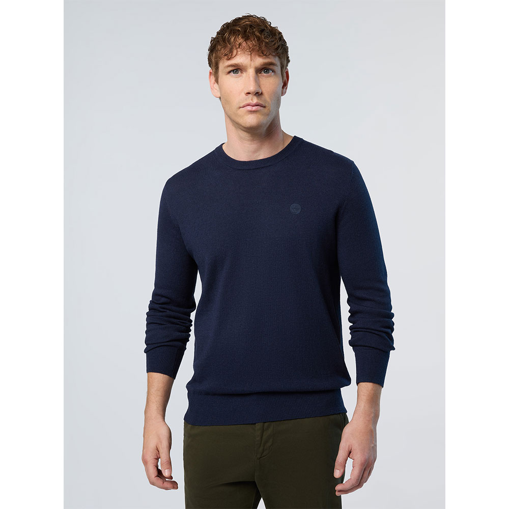 North Sails 12gg Sweater Blau XL Mann von North Sails