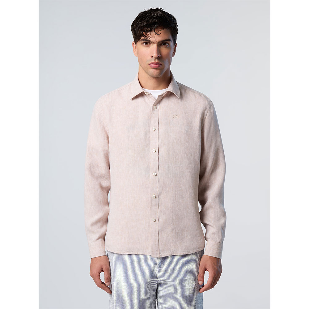North Sails 664368 Long Sleeve Shirt Beige L Mann North Sails 664368 Long Sleeve Shirt Beige L Mann von North Sails