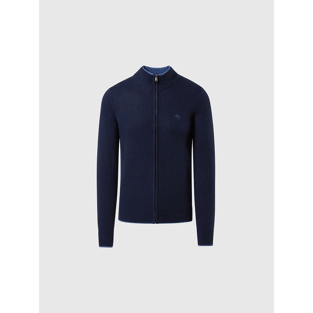 North Sails 7gg Full Zip Sweater Blau S Mann von North Sails