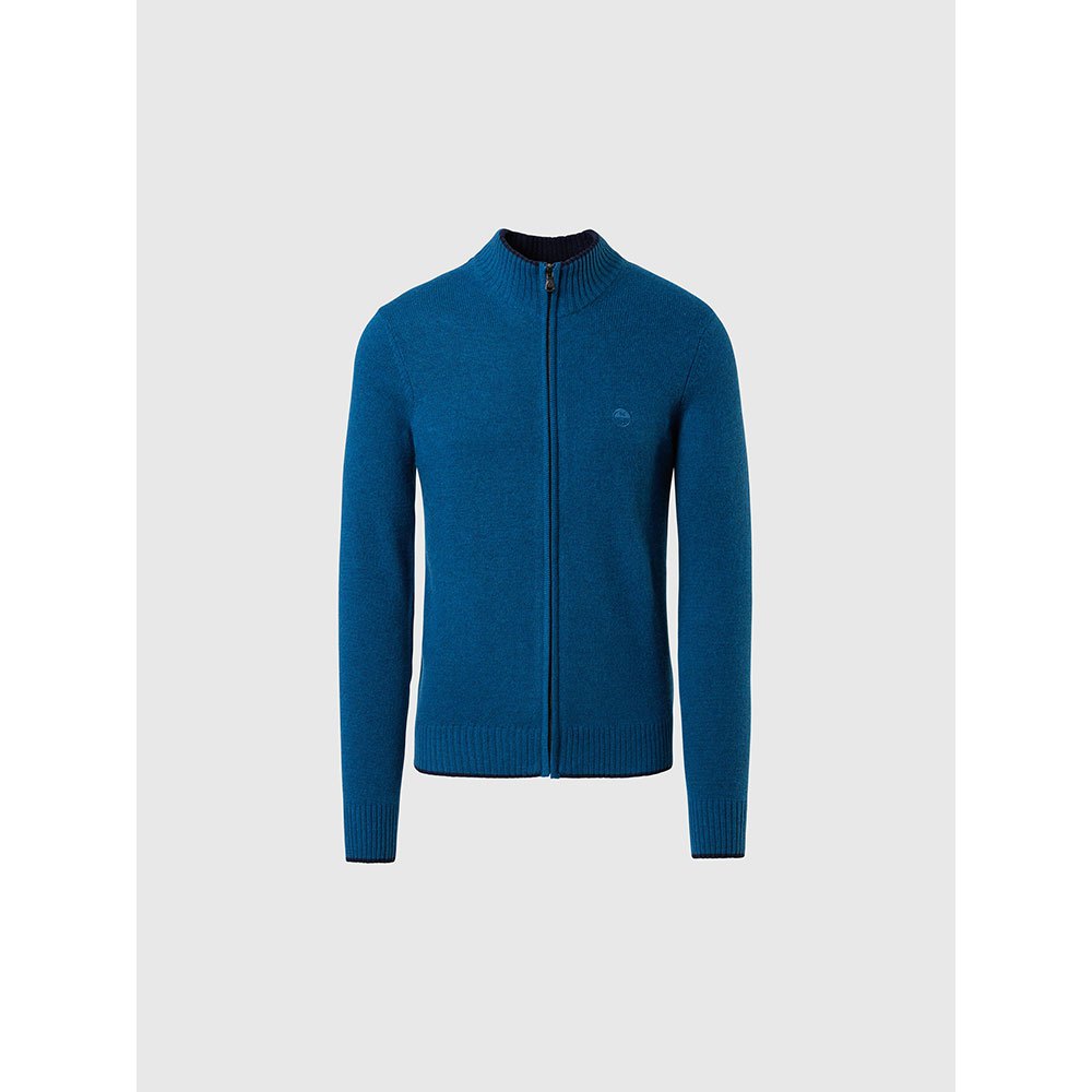 North Sails 7gg Full Zip Sweater Blau S Mann von North Sails