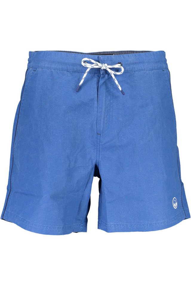North Sails Badeshorts Herren-Badehose Blau aus Bio-Baumwolle – Stilvoll mit Kontrastdetail North Sails Badeshorts Herren-Badehose Blau aus Bio-Baumwolle – Stilvoll mit Kontrastdetail von North Sails