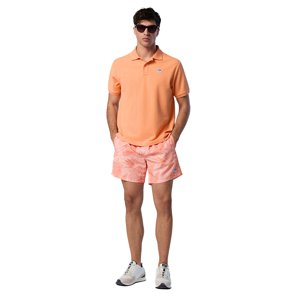 North Sails Basic 692451 Short Sleeve Polo Orange L Mann North Sails Basic 692451 Short Sleeve Polo Orange L Mann von North Sails