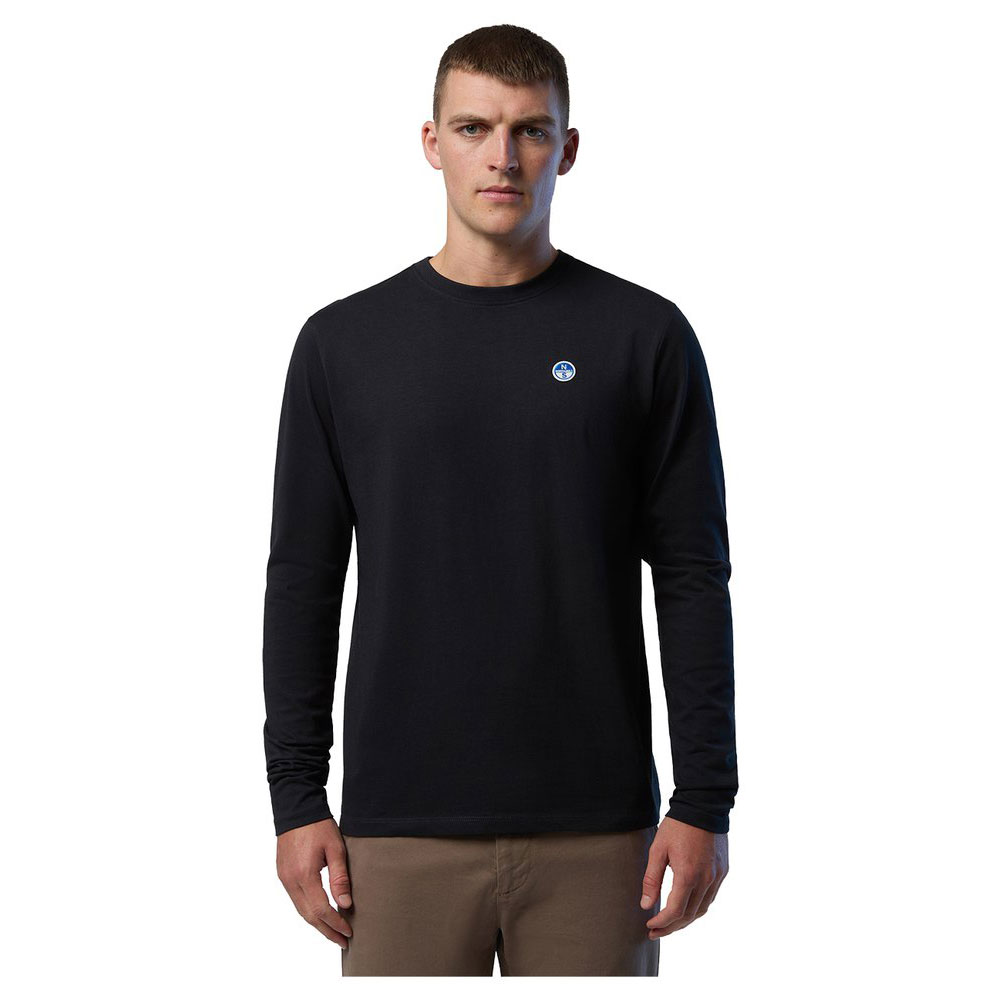 North Sails Basic Bollo Long Sleeve T-shirt Schwarz M Mann North Sails Basic Bollo Long Sleeve T-shirt Schwarz M Mann von North Sails