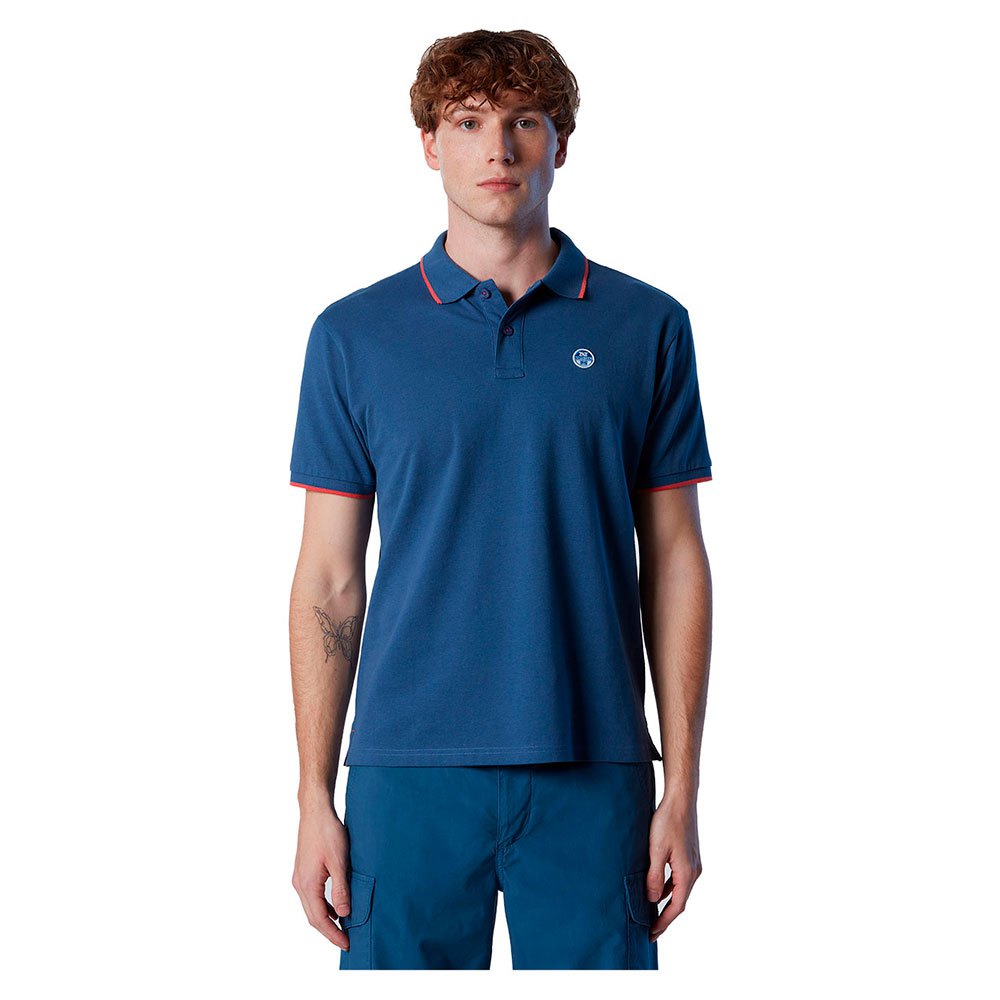 North Sails Graphic 692397 Short Sleeve Polo Blau XL Mann von North Sails