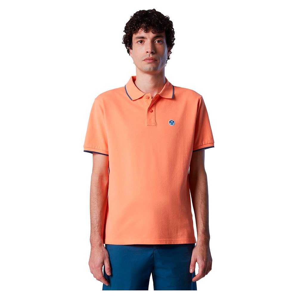 North Sails Graphic 692397 Short Sleeve Polo Orange 2XL Mann von North Sails