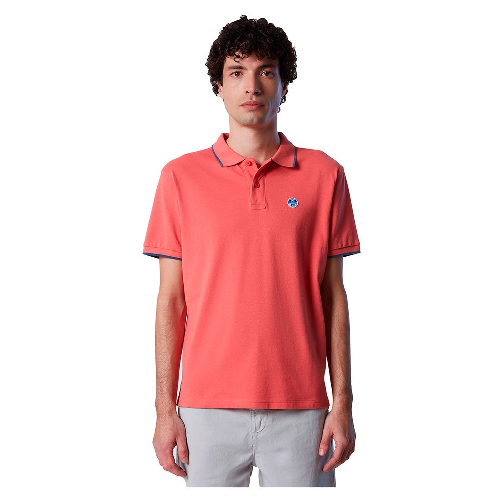 North Sails Graphic 692397 Short Sleeve Polo Orange 2XL Mann von North Sails