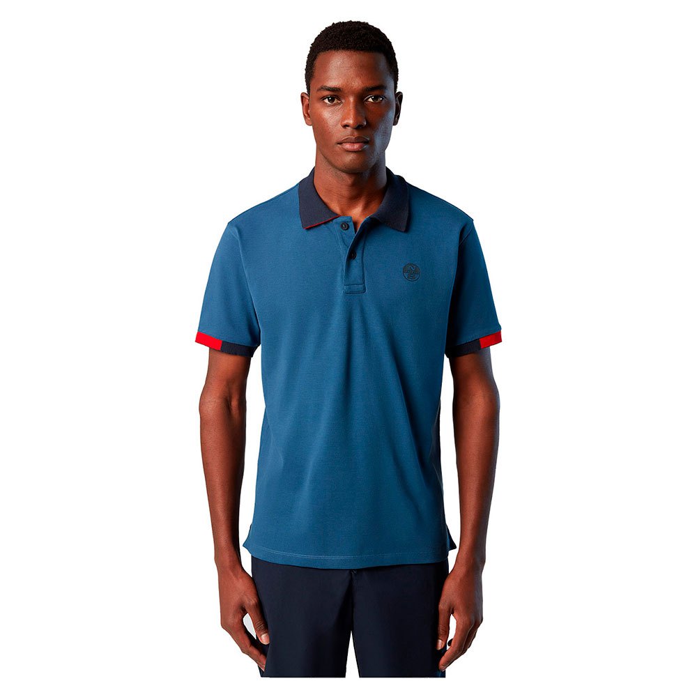 North Sails Graphic 692400 Short Sleeve Polo Blau M Mann von North Sails