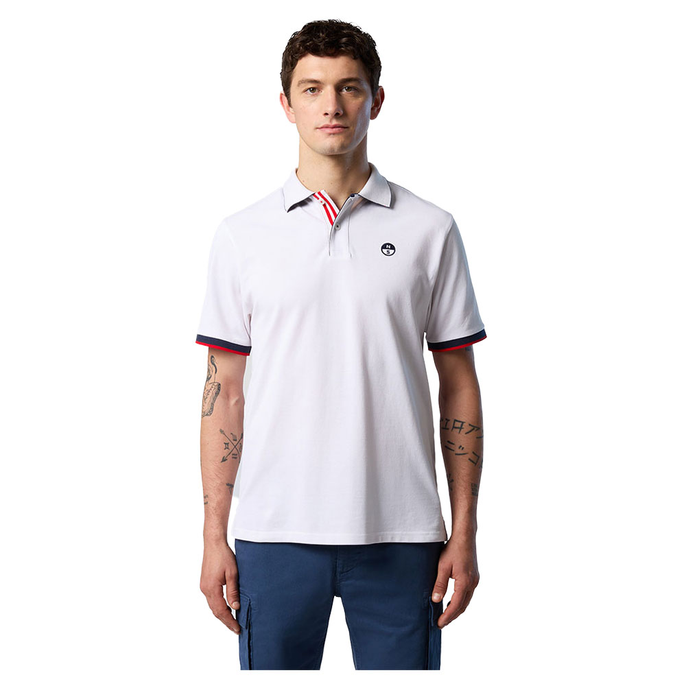 North Sails Graphic 692445 Short Sleeve Polo Weiß XL Mann North Sails Graphic 692445 Short Sleeve Polo Weiß XL Mann von North Sails