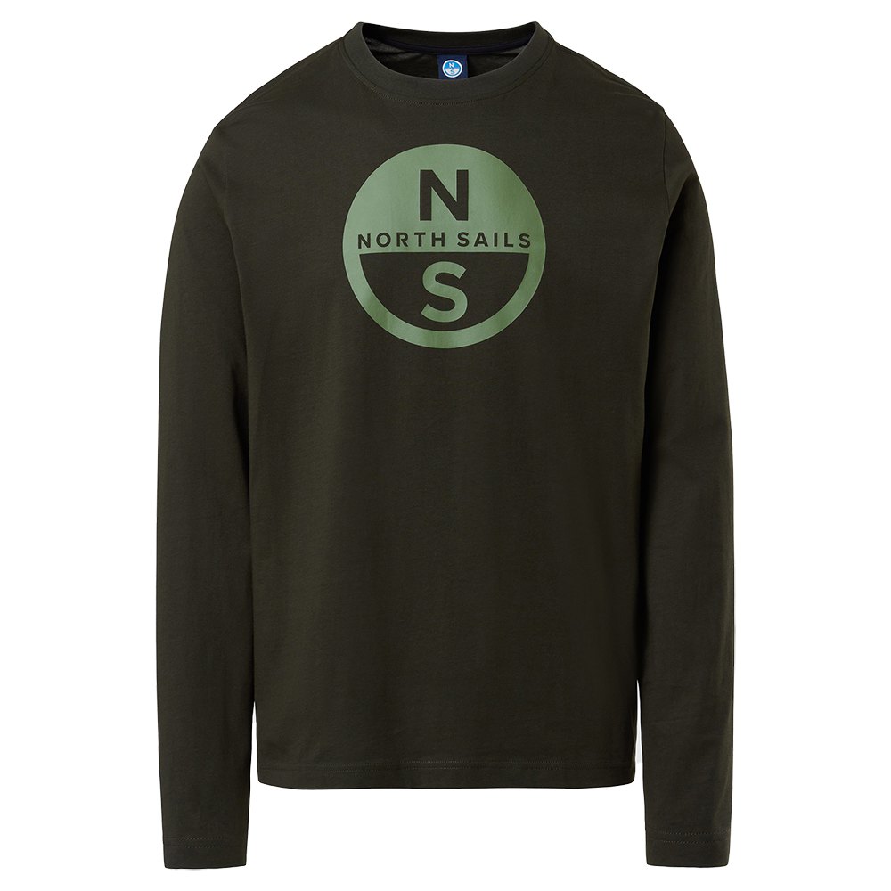 North Sails Graphic Long Sleeve T-shirt Grün L Mann von North Sails